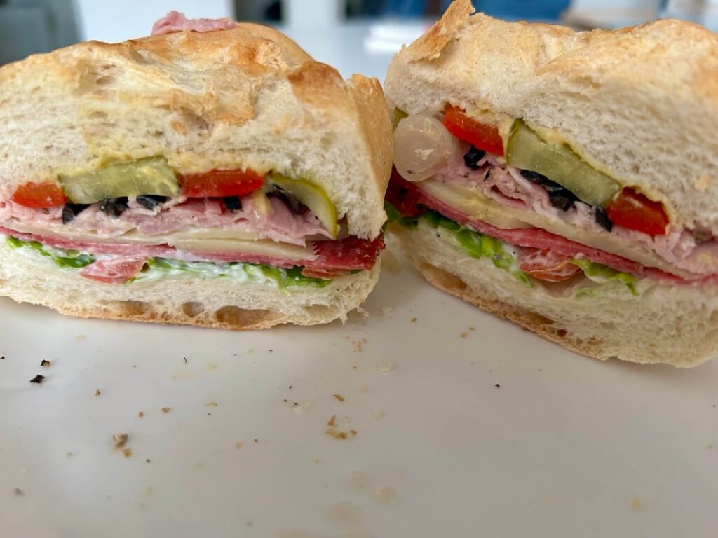 Ham, Swiss, Salami, Pickles