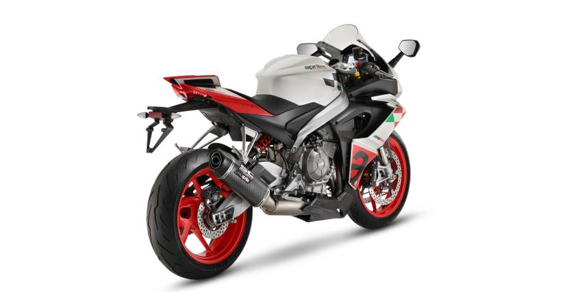 Aprilia RS 660 Extrema rear third quarte view
