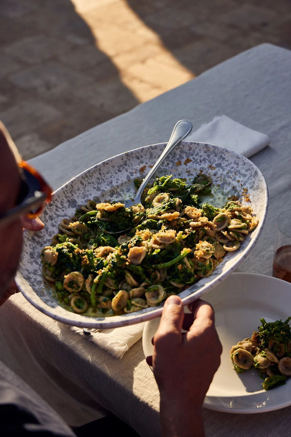 The ultimate southern Italian comfort food – bitter greens, salty anchovies and oil so fragrant it almost hums (Trulli Ulivi)