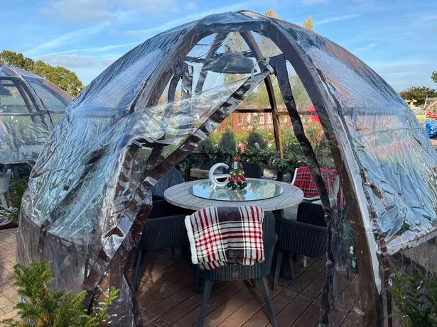 Each pod one includes heating and lighting as well as a bluetooth speaker and throws to give some added comfort