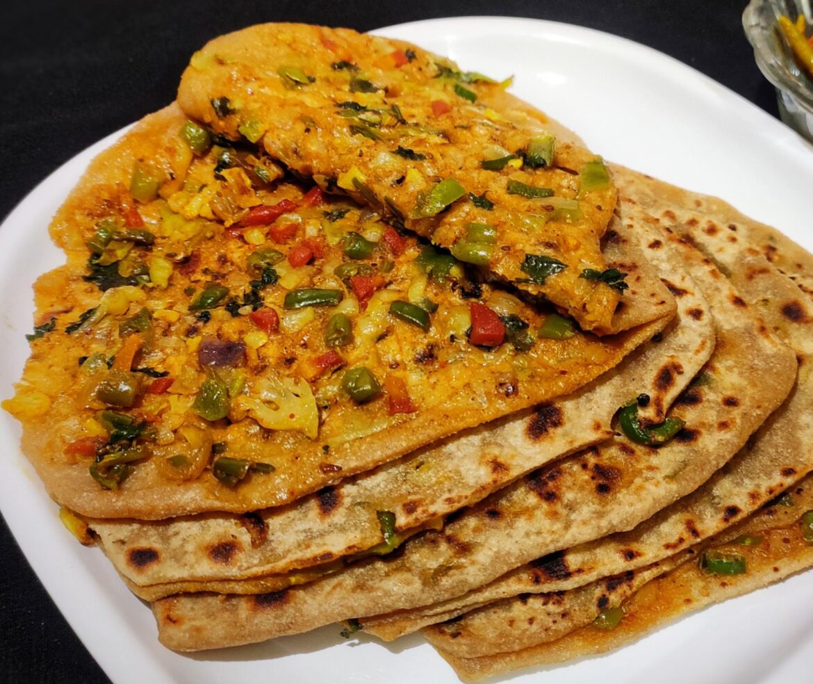 Mix veg paratha