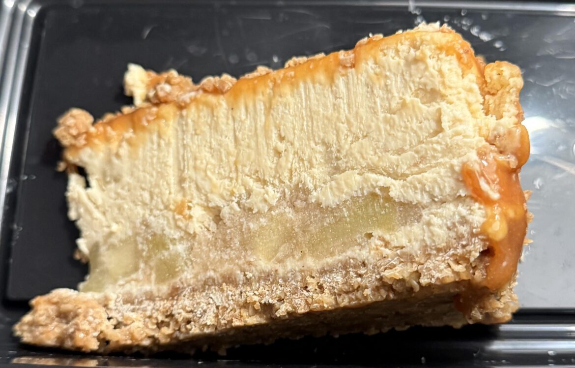 Caramel Apple Pie Cheesecake