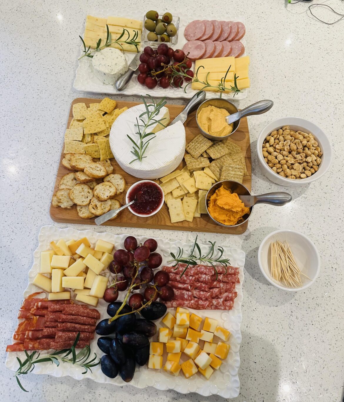 Definitely not as impressive as some of yours, I just winged it yesterday for thanksgiving!