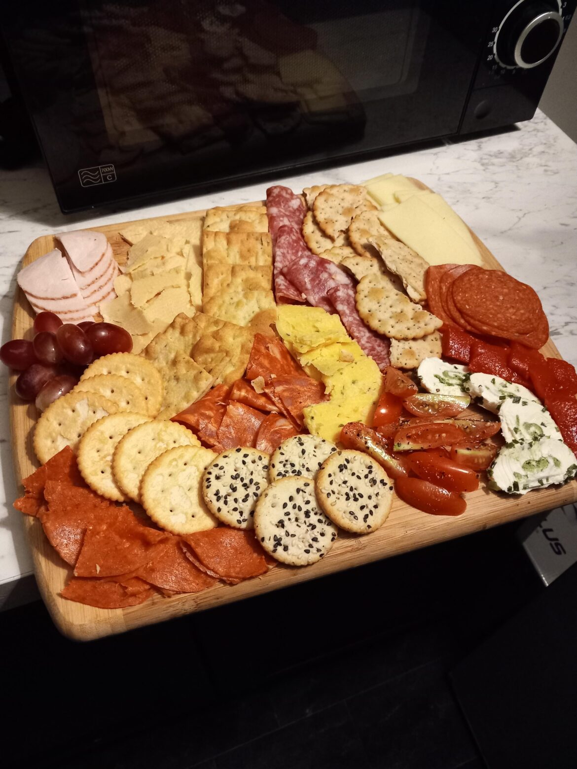 First charcuterie in our new home