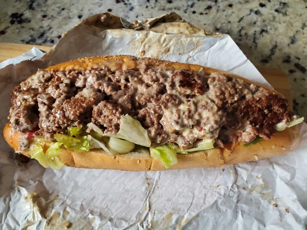 Chopped Cheese. The Cheesesteak Guy. Lemoyne, PA.