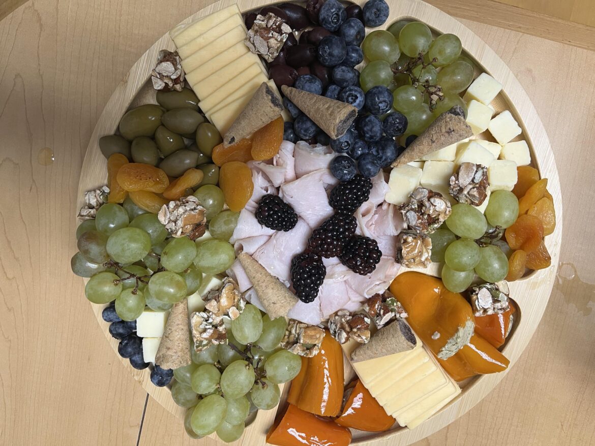 First charcuterie board