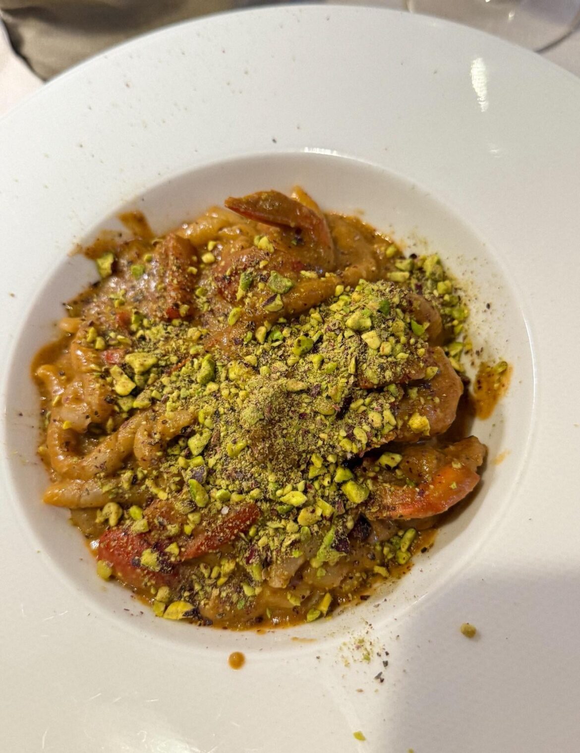 Favourite pasta I tried in Trapani (Sicilia)