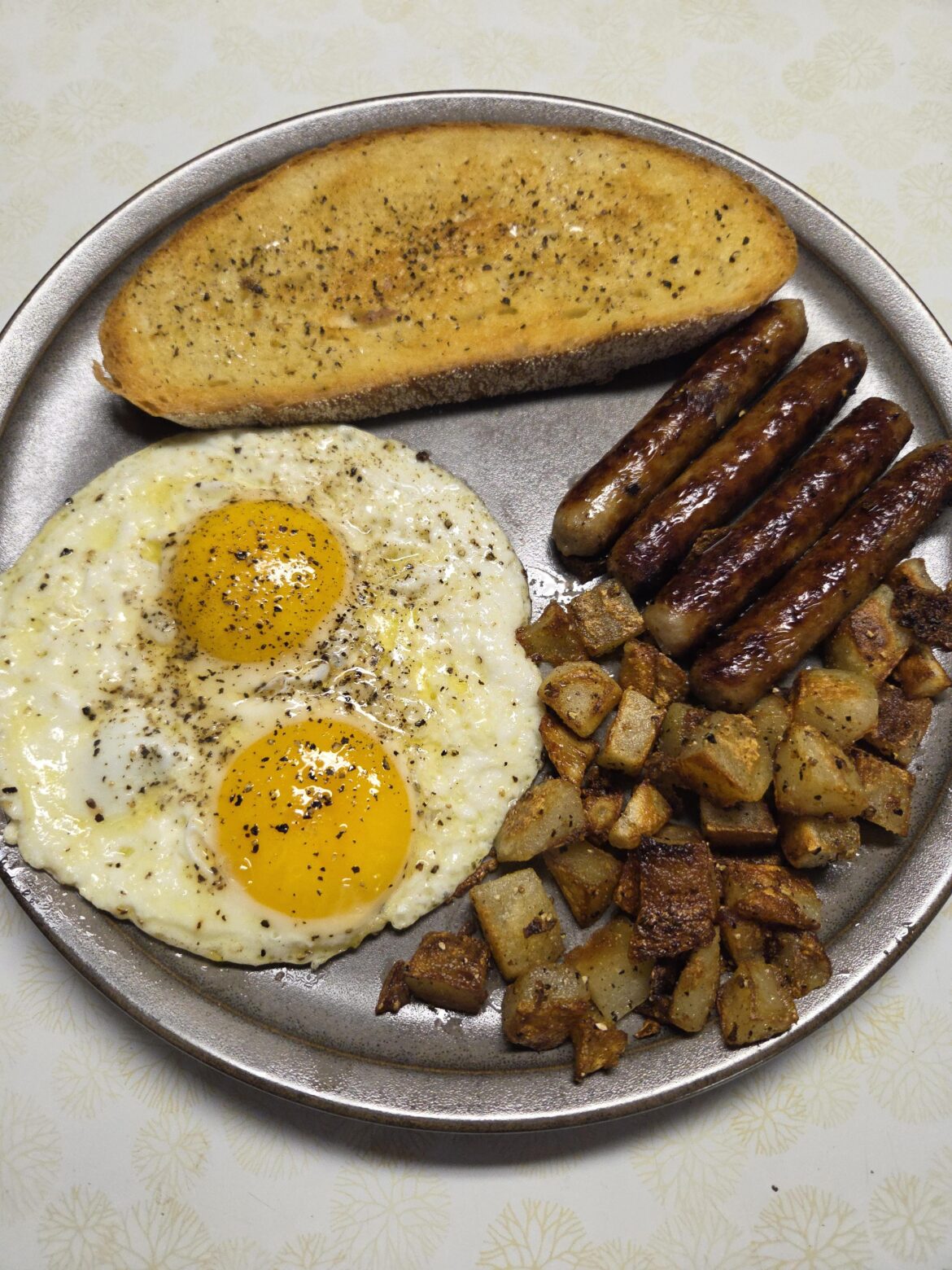 Had a hangover and the local diner was too busy this morning. So I made my own