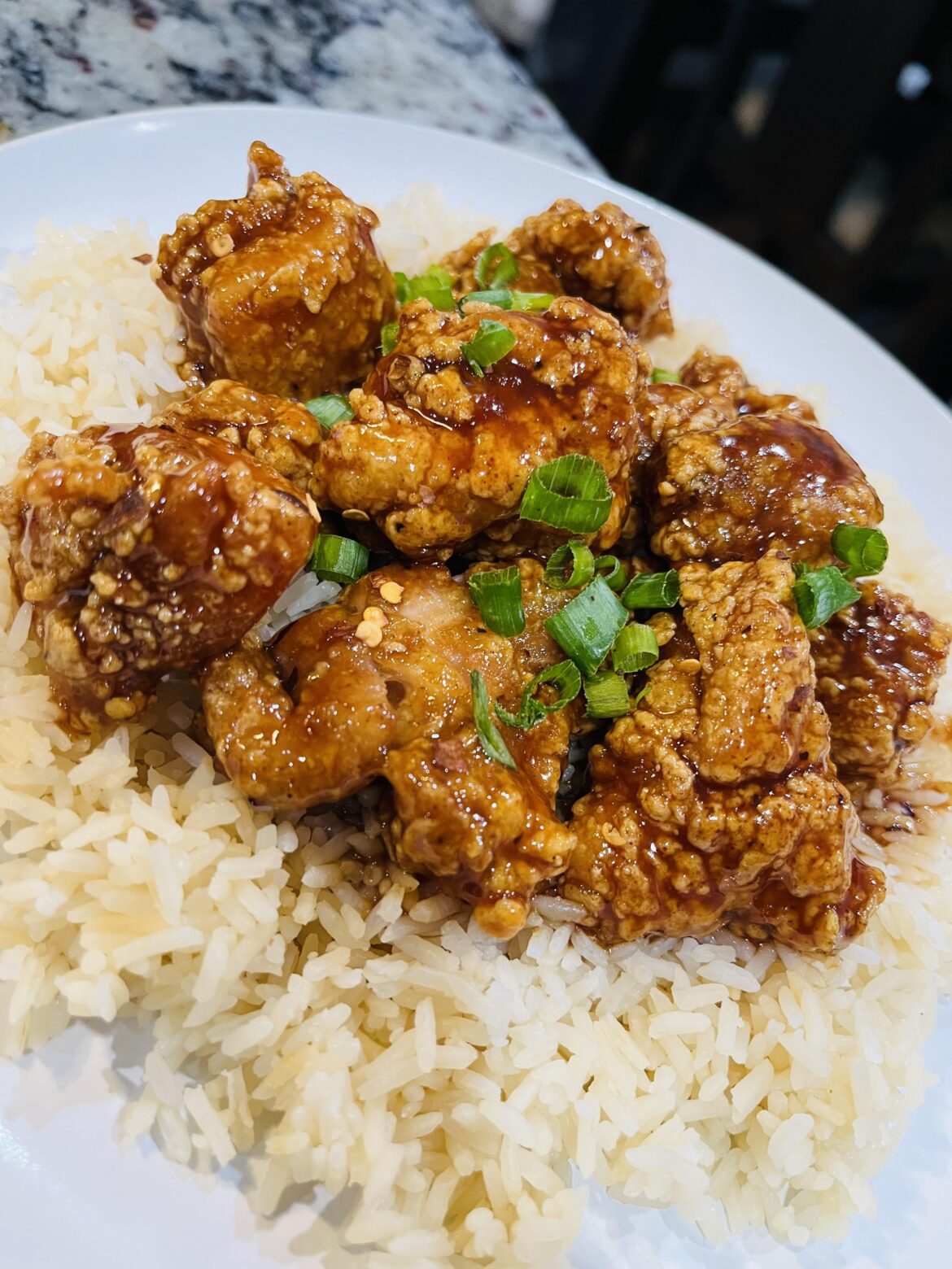 General Tso’s chicken