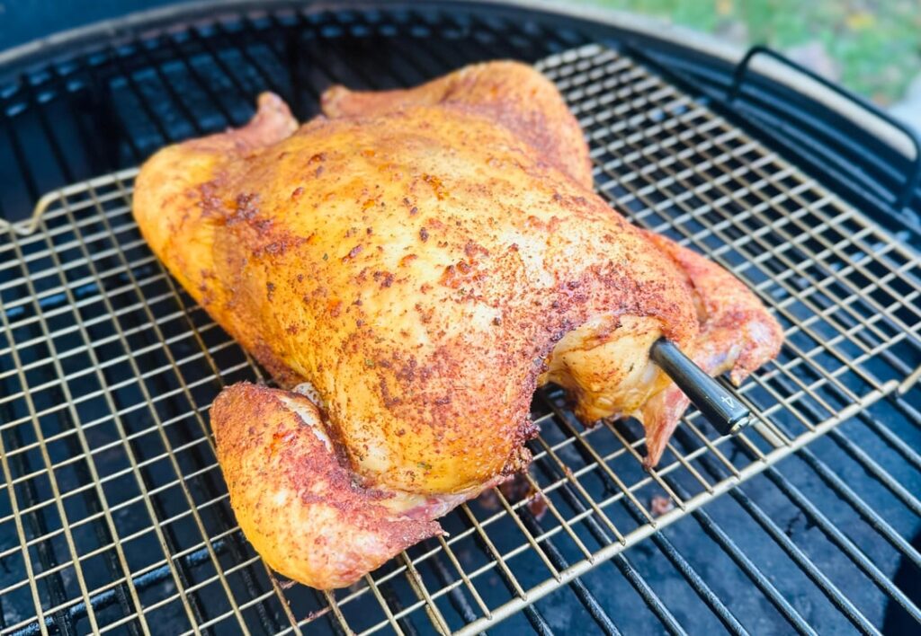 Smoked White Chicken Chili. A repeat cook, and still delicious.