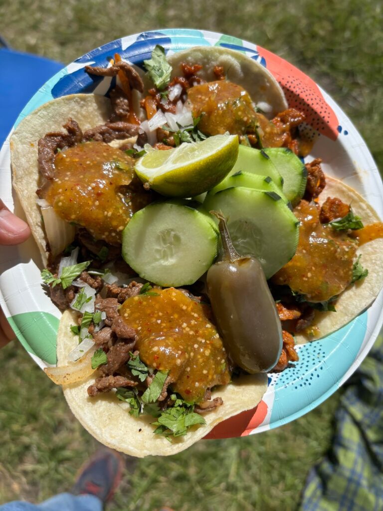 Tacos on the blackstone!