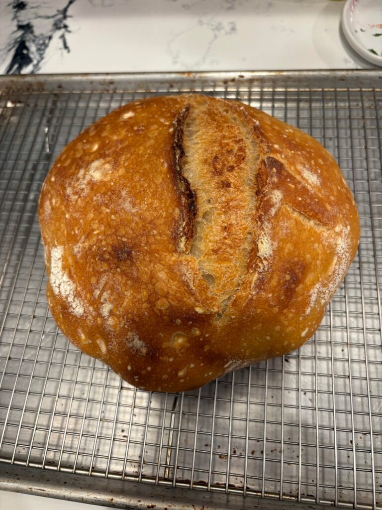First loaf and I’m so proud 😭