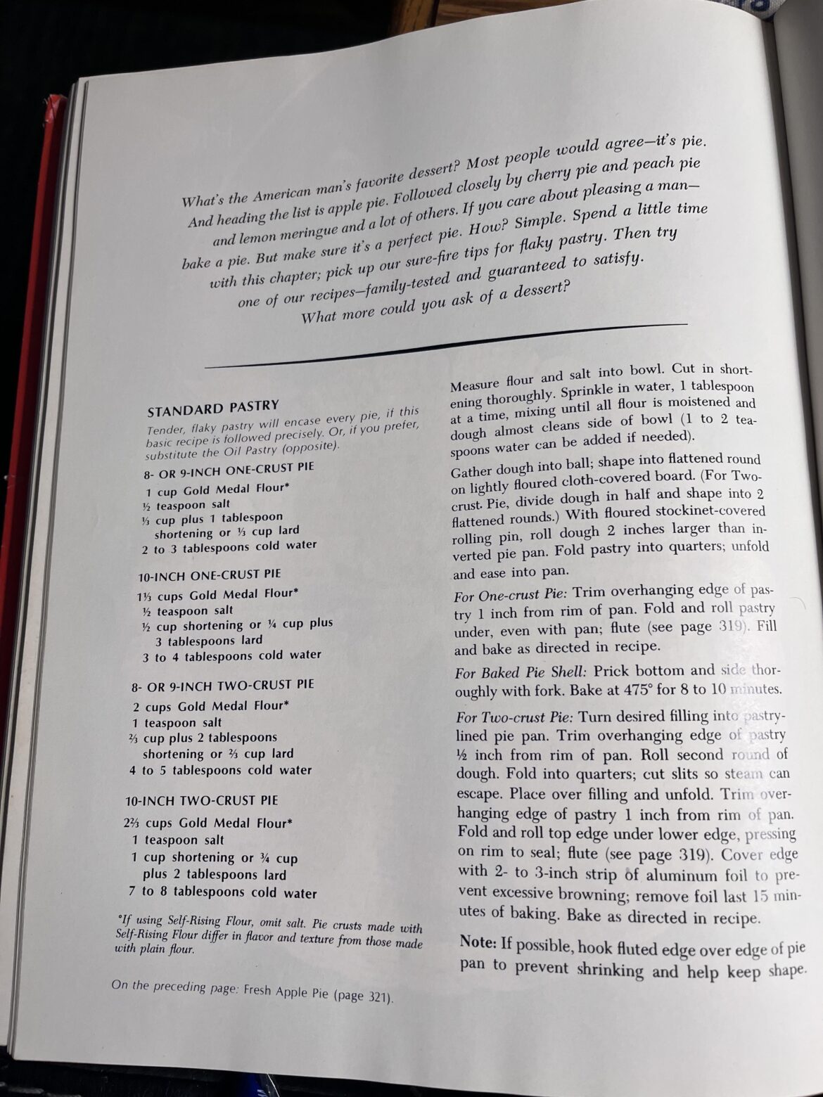 Betty Crocker Pie Crust