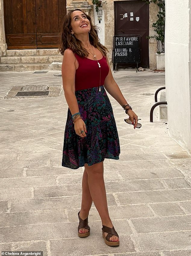 For many Britons the idea of uprooting their lives and moving abroad is just a dream but Chelsea Arganbright (pictured) turned her fantasy in to a reality when she moved from London to Rome via Sydney