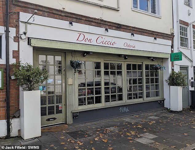 The owner of Don Ciccio on Hampstead Lane, offered a remarkable parting jab at the area's well-heeled residents for 'never supporting us, not even once'