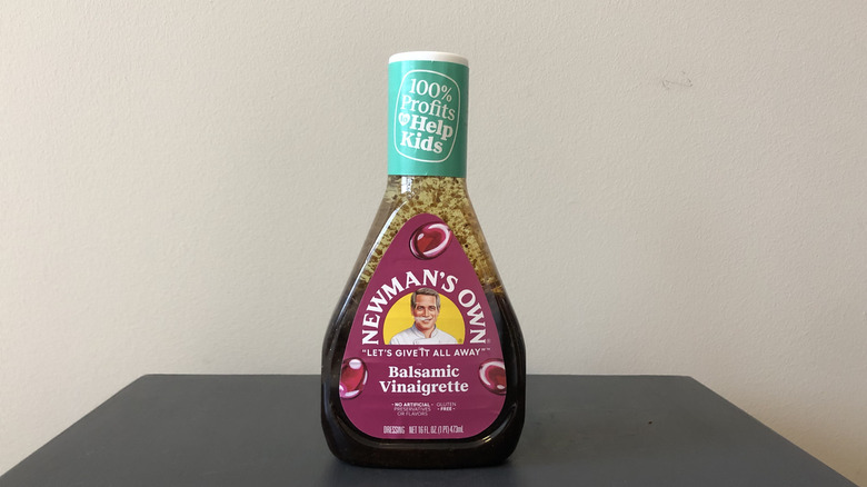 Newman's Own balsamic vinaigrette.