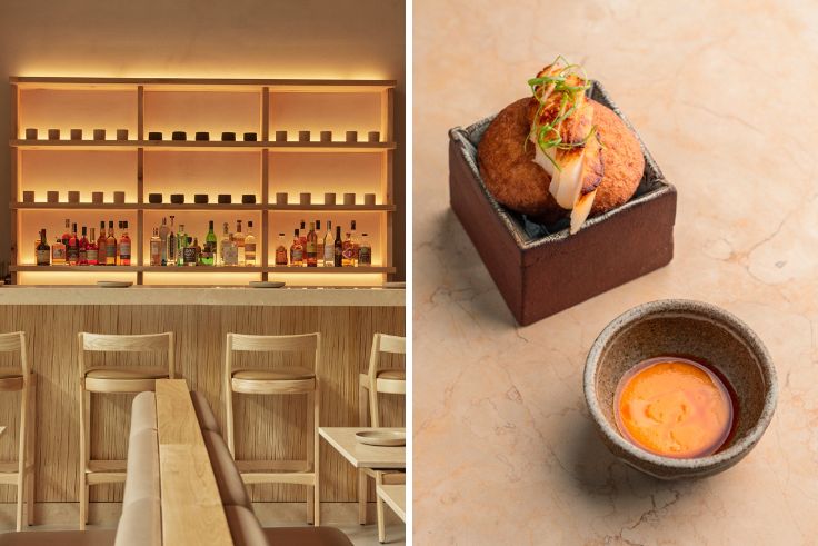 Akara in Borough Yards and the titular black-eyed bean fritter. © Charlie McKay, Food Story Media