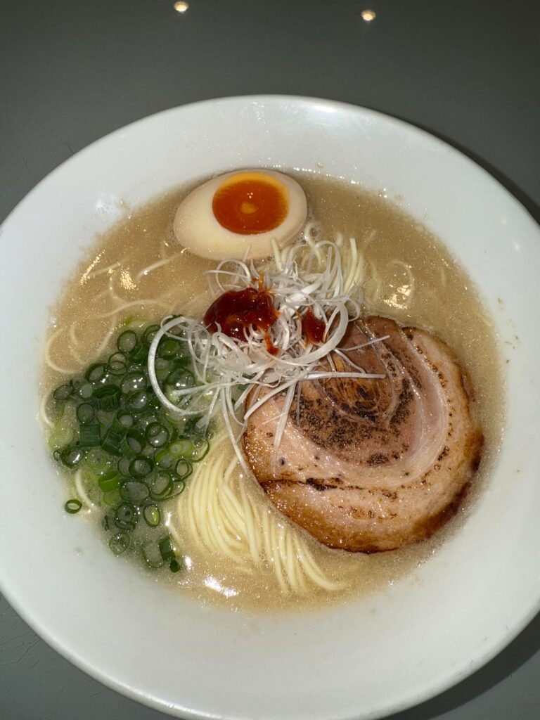Simple tonkotsu at rajuku tokyo