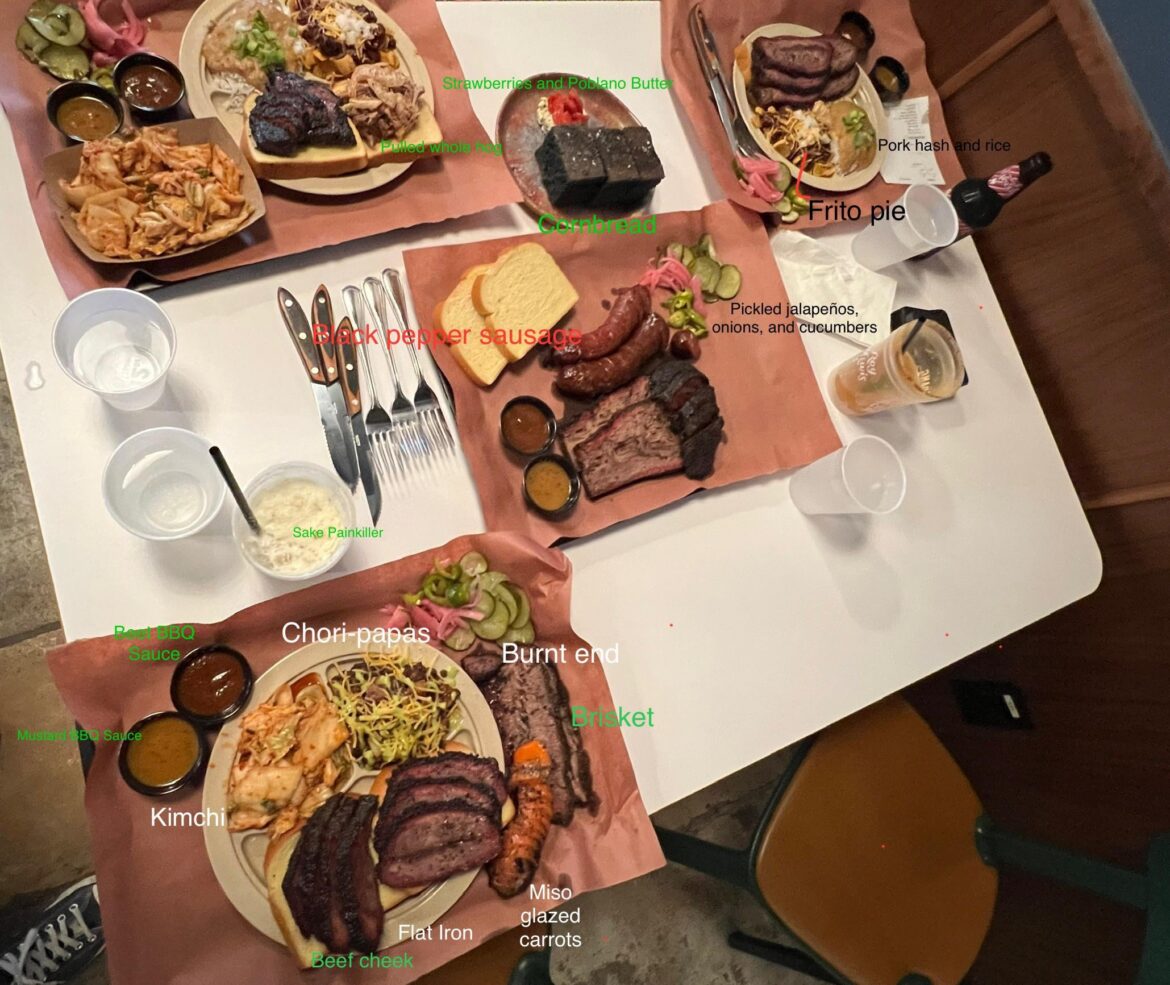 Leroy and Lewis BBQ Spread