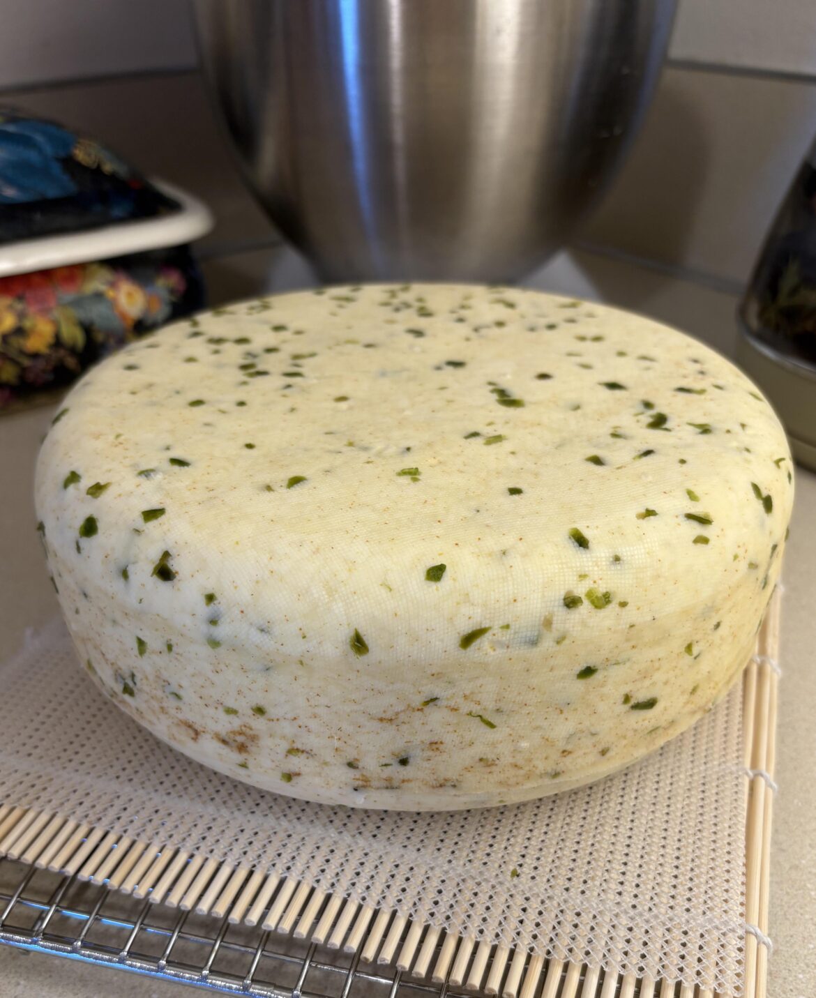 Jalapeño and cayenne pepper gouda cheese!