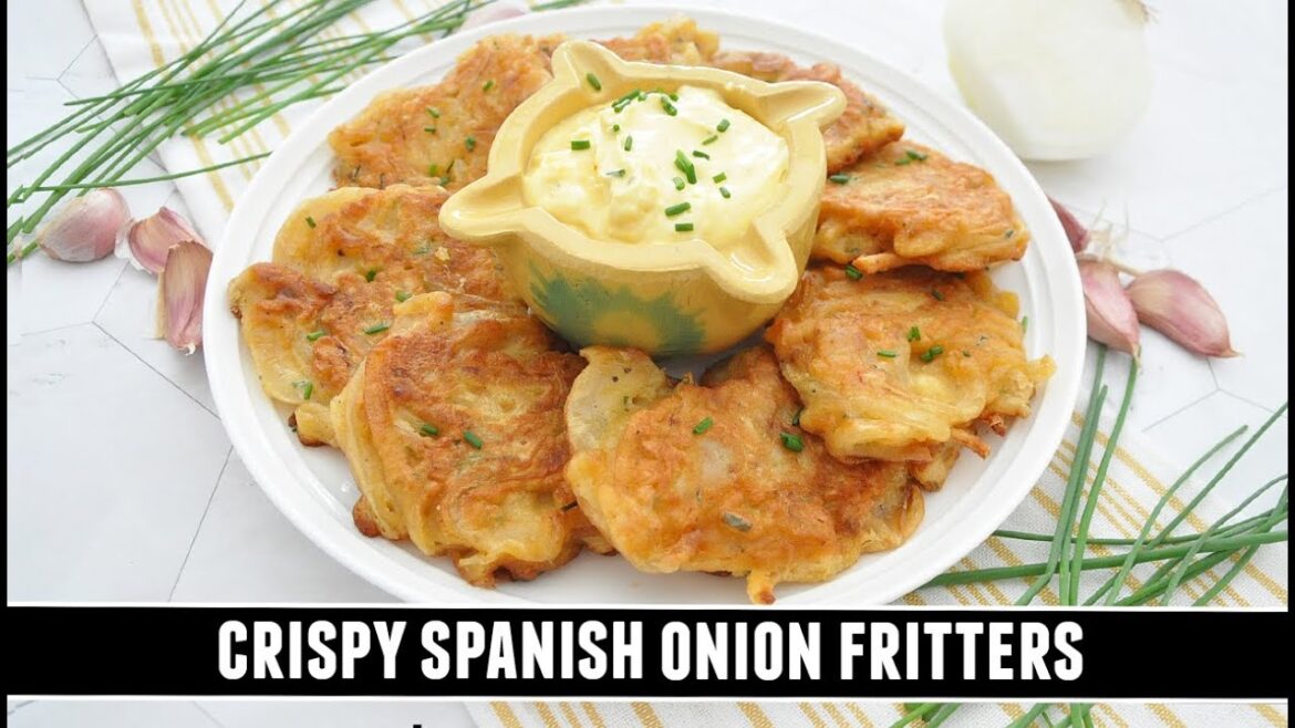 "Better than Onion Rings" CRISPY Spanish Onion Fritters