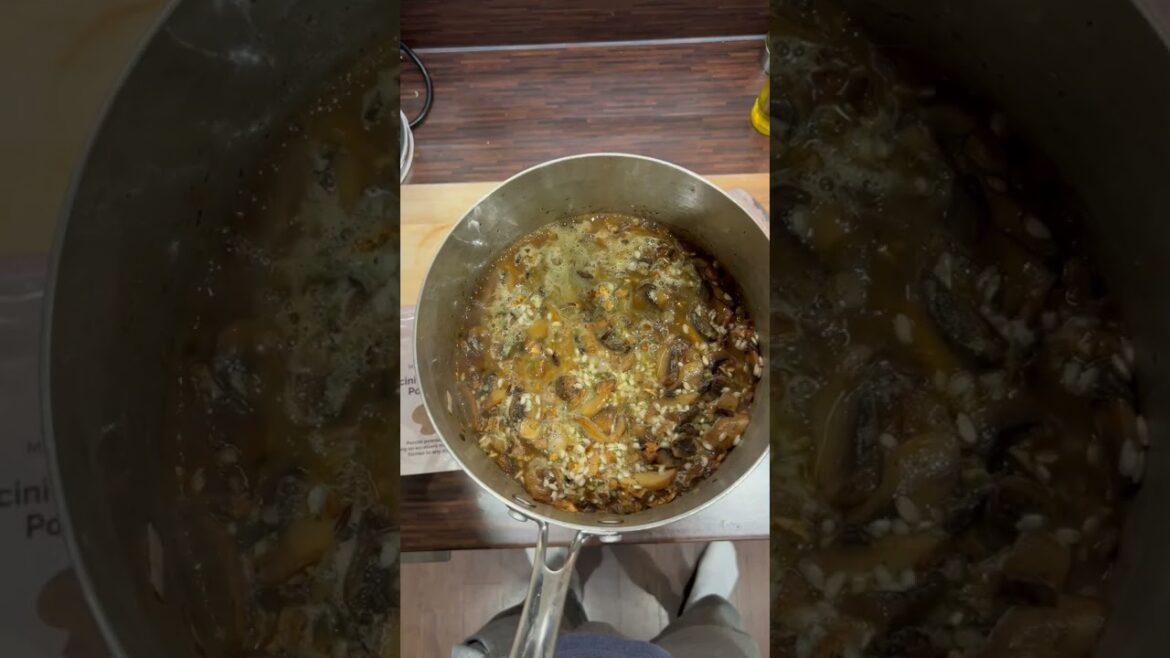 Porcini Mushroom Risotto