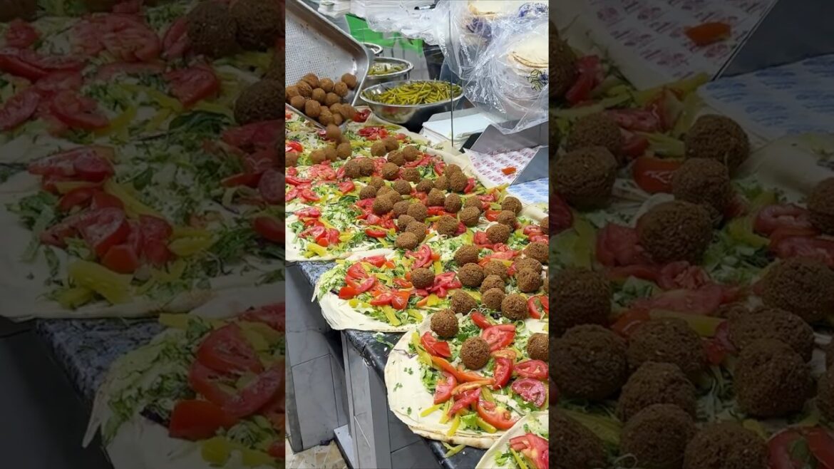 Viral Falafel Making in Sidon!!!Lebanese Food