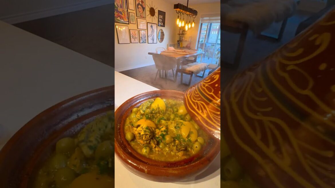 ✨Chicken Tagine with Preserved Lemon and olives