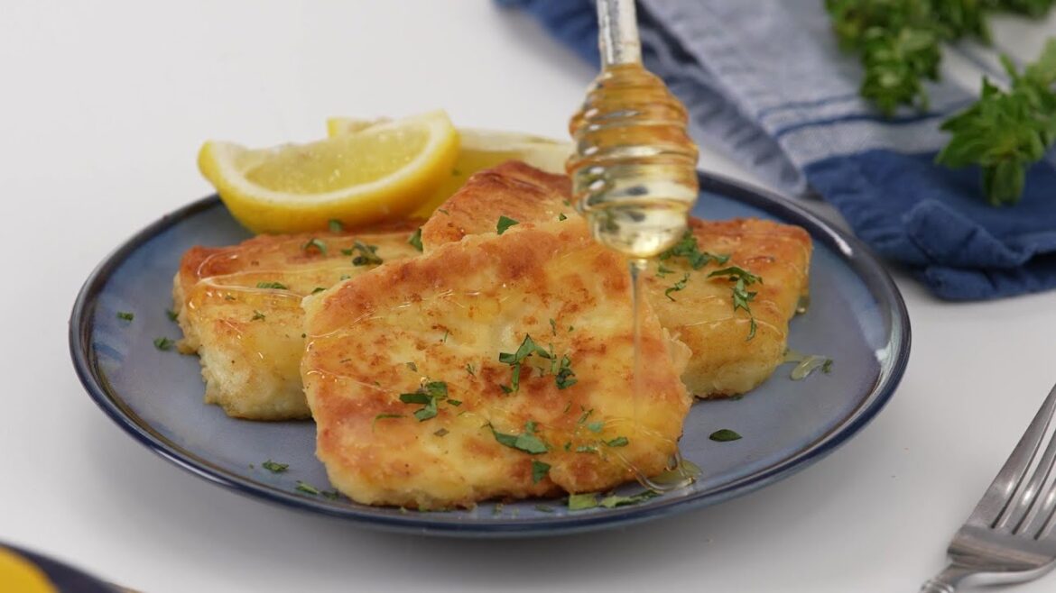 Greek Cheese Saganaki