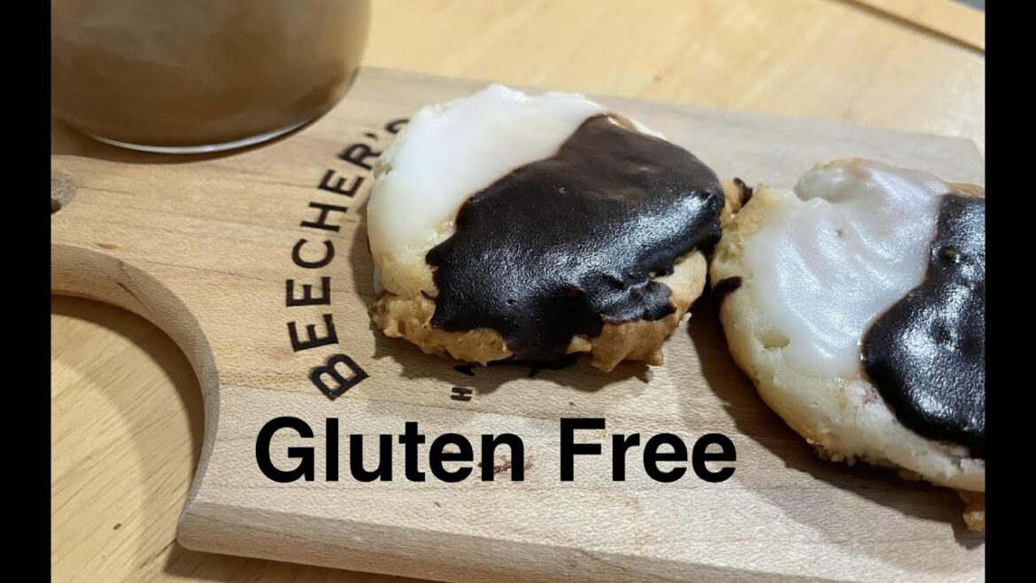 Gluten Free Black and White cookies Gluten Free Black and White cookies