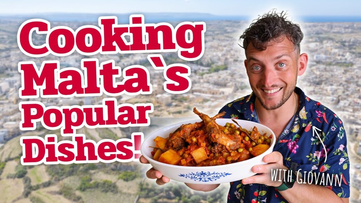 Cooking and Tasting popular Maltese dishes