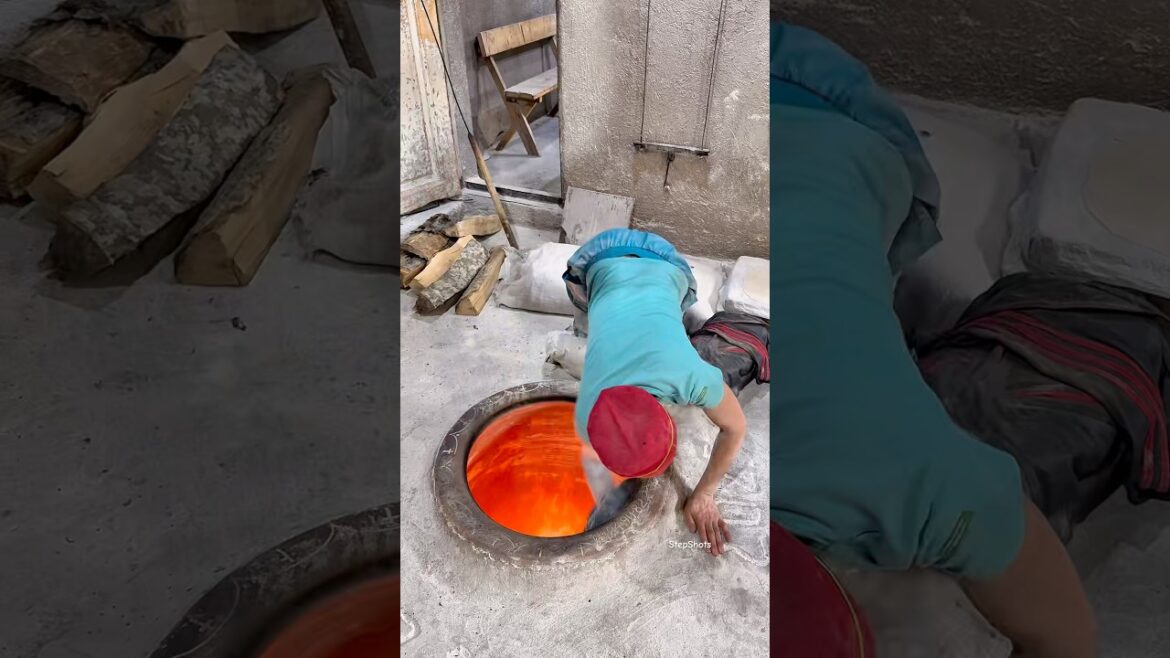 Baking master class of Armenian traditional Lavash bread