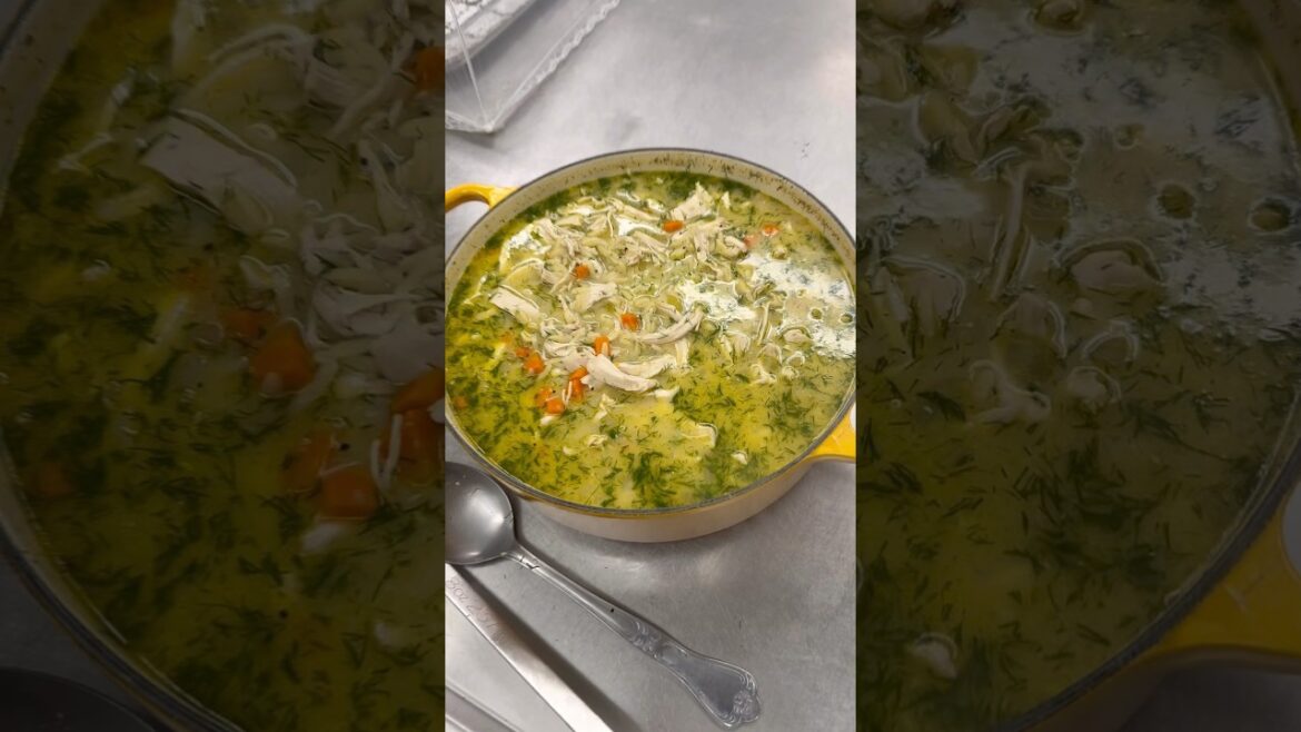 Fire Station Dinner – Avgolemono Soup (Greek Lemon Chicken Soup) Fire Station Dinner - Avgolemono Soup (Greek Lemon Chicken Soup)