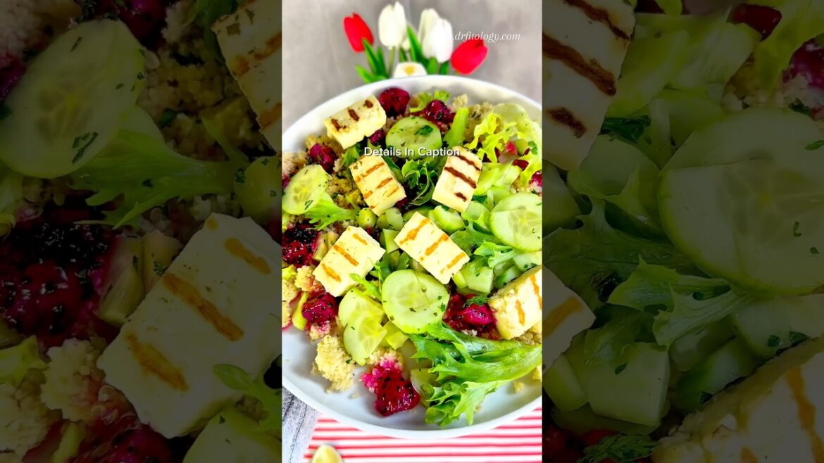 Day 8 of our 15-Day Healthy Plate Challenge ✨ Quinoa-Couscous Salad #healthyplate #eatright #recipe