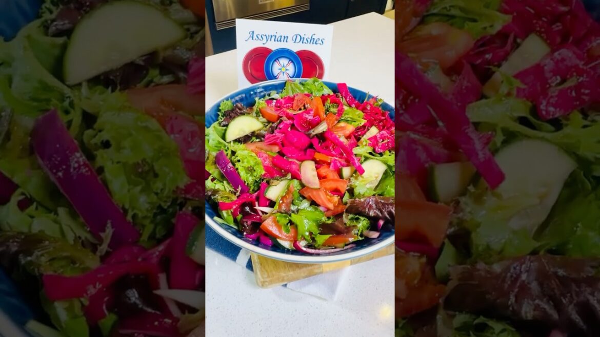 Learn How to Make Pickled Red Cabbage Salad with Pomegranate with Assyrian Dishes!