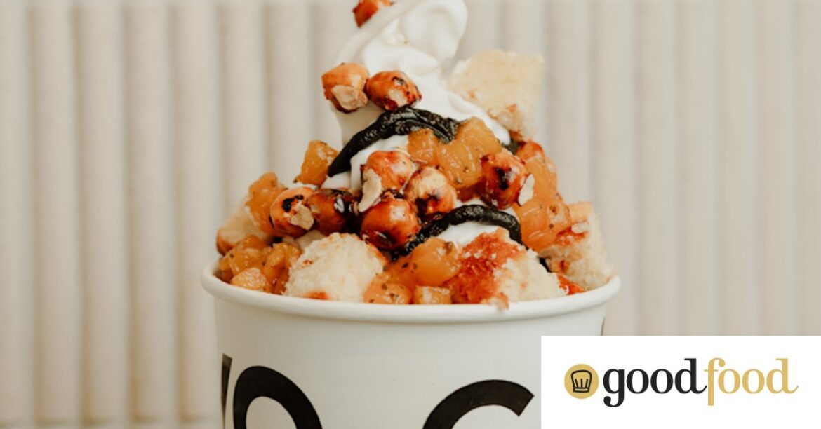 Limited edition Yo-Chi by Andy Bowdy and pasta by Tipo 00 at The Streets of Barangaroo