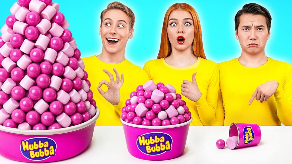 Big, Medium and Small Plate Challenge | Simple Kitchen Recipes by Multi DO Challenge