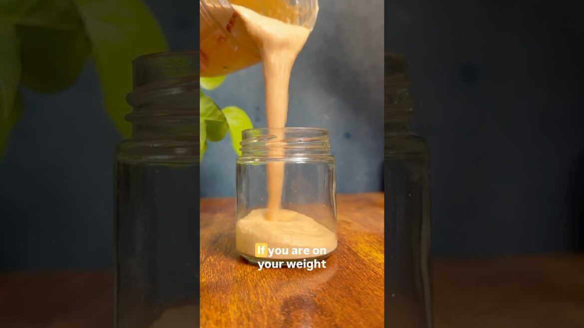 High Protein Roasted Red Pepper Salad Dressing | Weight Loss Friendly Dressing @iAparnaRathore