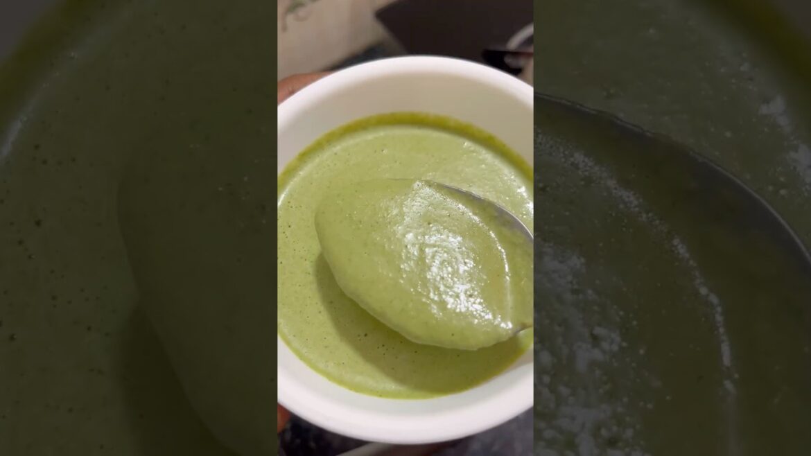 Green Chutney Recipe | Tandoori Mint Chutney | mint chutney #viral #chutney