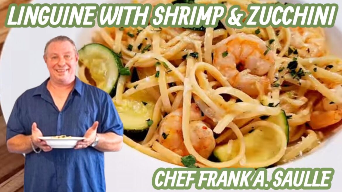 Linguine with Shrimp & Zucchini | Easy Seafood Pasta Recipe Linguine with Shrimp & Zucchini | Easy Seafood Pasta Recipe