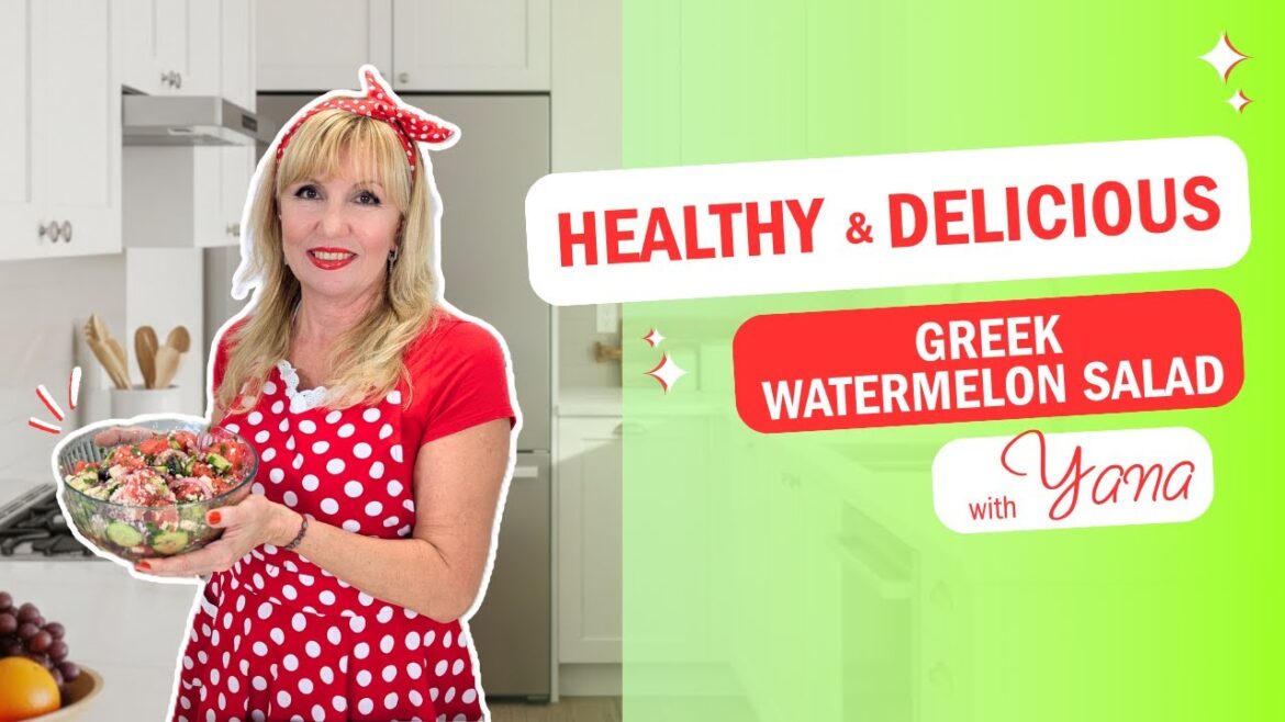 GREEK WATERMELON SALAD