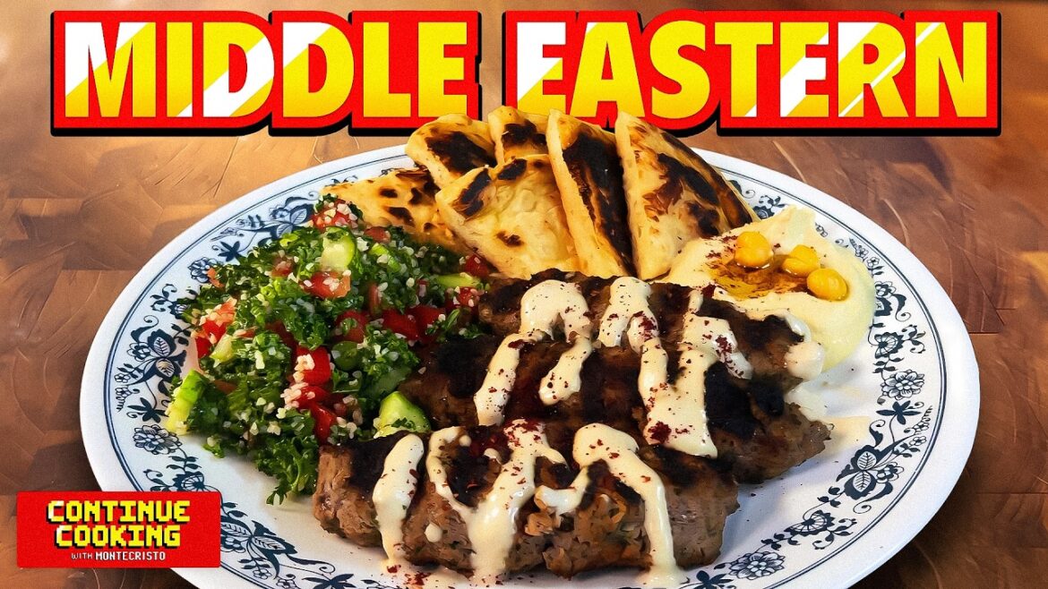 How To Make The Ultimate Middle Eastern Meal (EASY!) | Kofta, Hummus, Tabbouleh & Tahini Sauce How To Make The Ultimate Middle Eastern Meal (EASY!) | Kofta, Hummus, Tabbouleh & Tahini Sauce