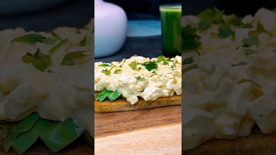 LA ENSALADA DE HUEVO MAS FACIL! #ensaladadehuevo #cenafácil #ideasparalacomida #recetasfáciles