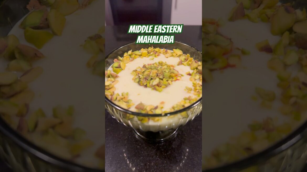 Dubai special Mahalabia | Quick & Simple #pudding #dessert #cookingvideo #mithai #quickrecipe