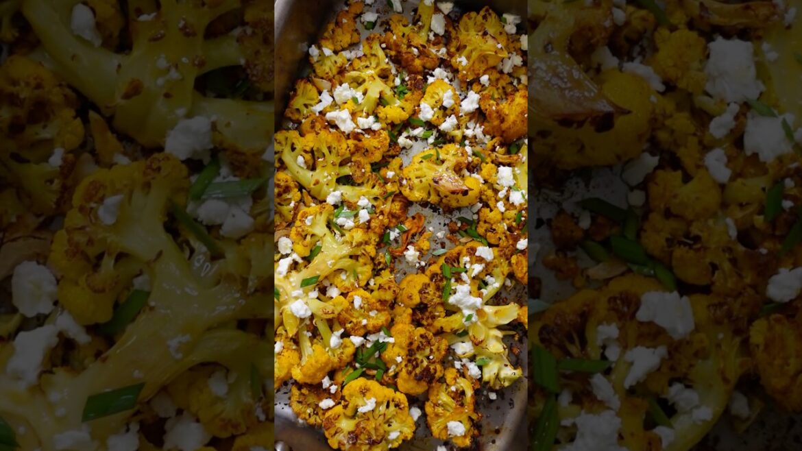 The Best Roasted Cauliflower Recipe I’ve Ever Tried #easyrecipe #cookingchannel
