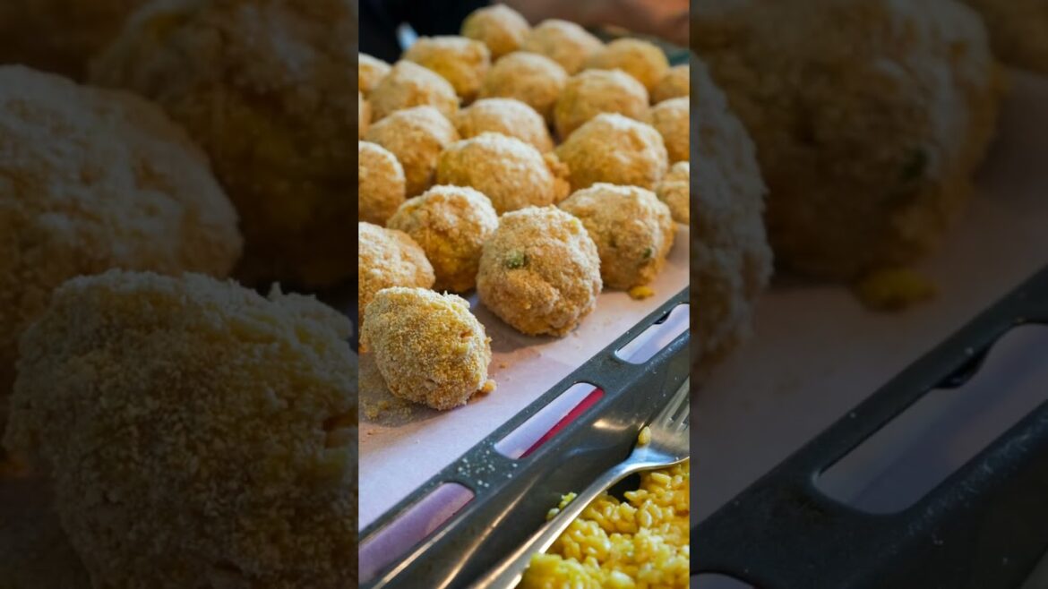 How to Make Crispy Arancini at Home!