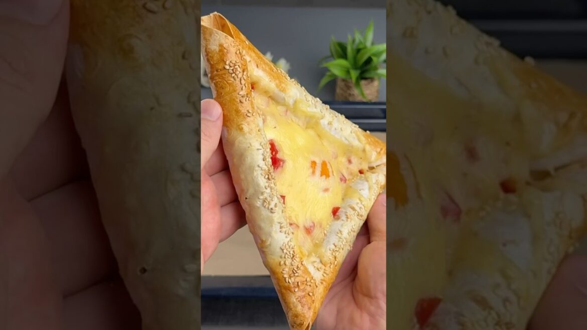 Make PERFECT CRISPY Lavash with Juicy Filling