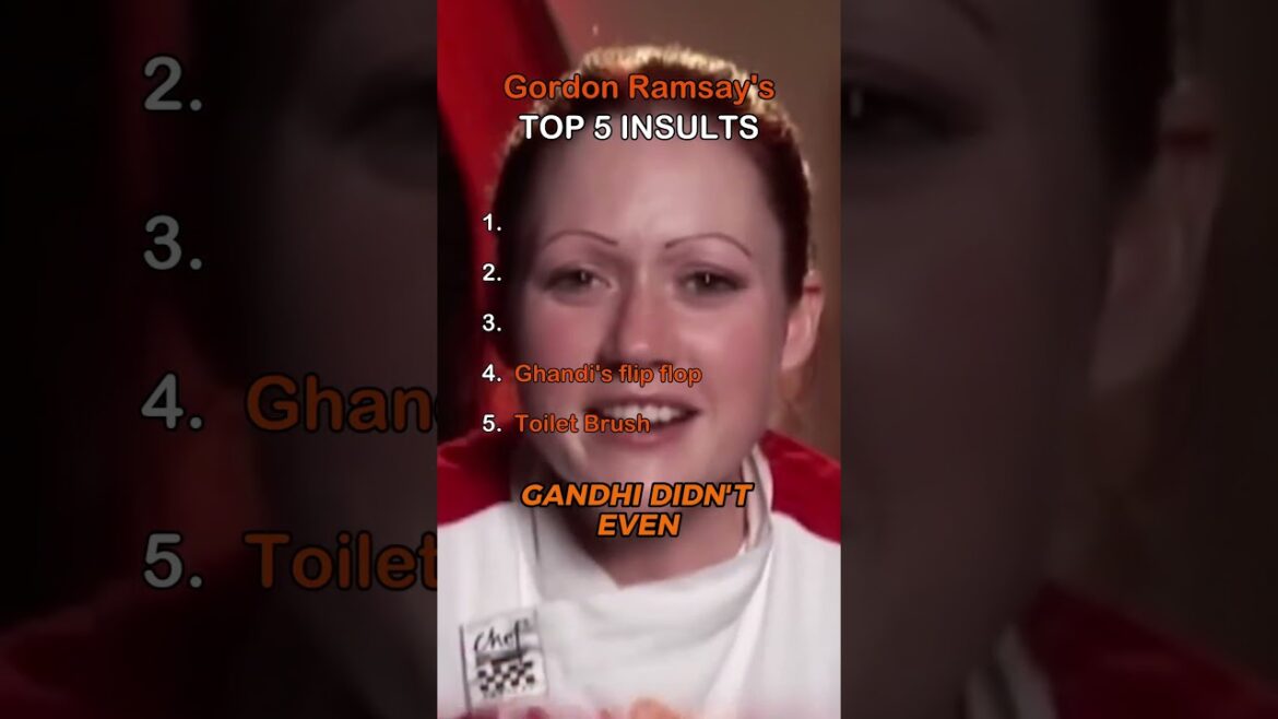 Gordon Ramsay's Top 5 Insults