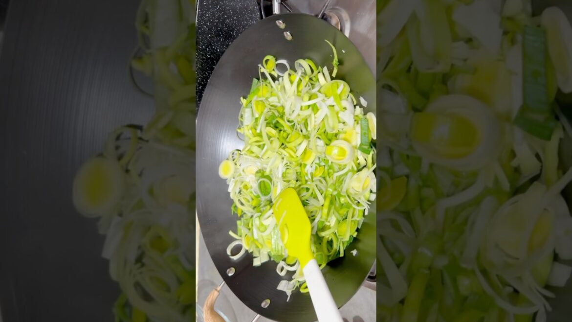 Easy & Delicious Leeks Recipe – How to Cook Leeks Perfectly! viral leeks recipe #recipe #delicious