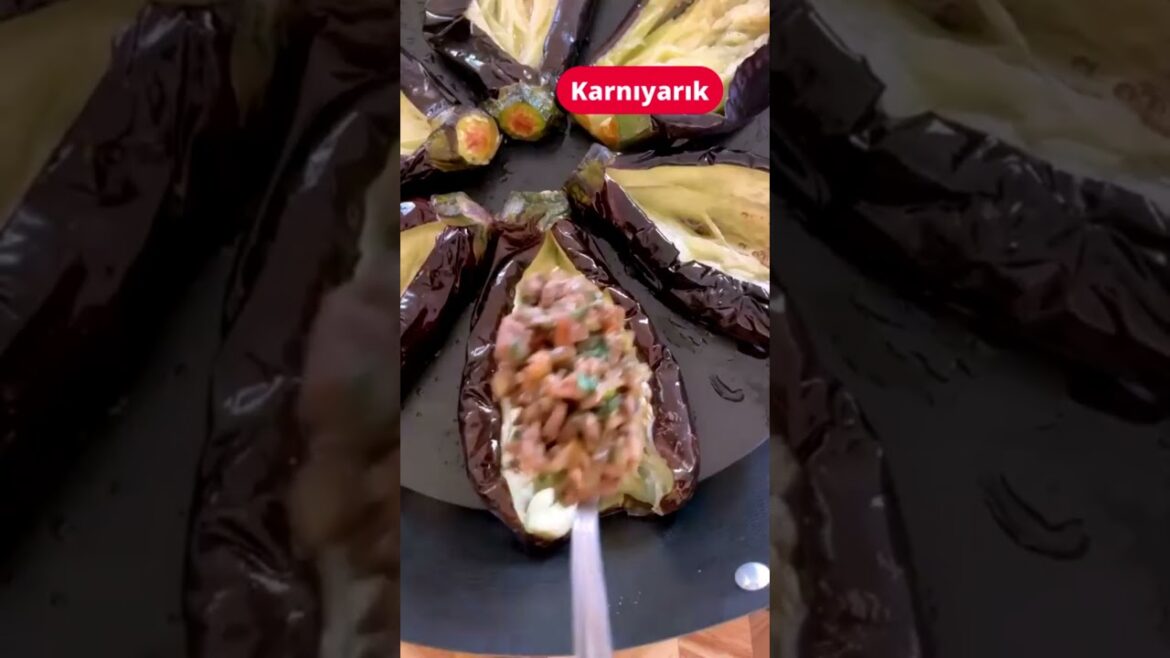 Dr.Salt Yemek Tarifleri, Karnıyarık,  #pratiktarifler #health #minerals #salt  #doctor #food #yemek